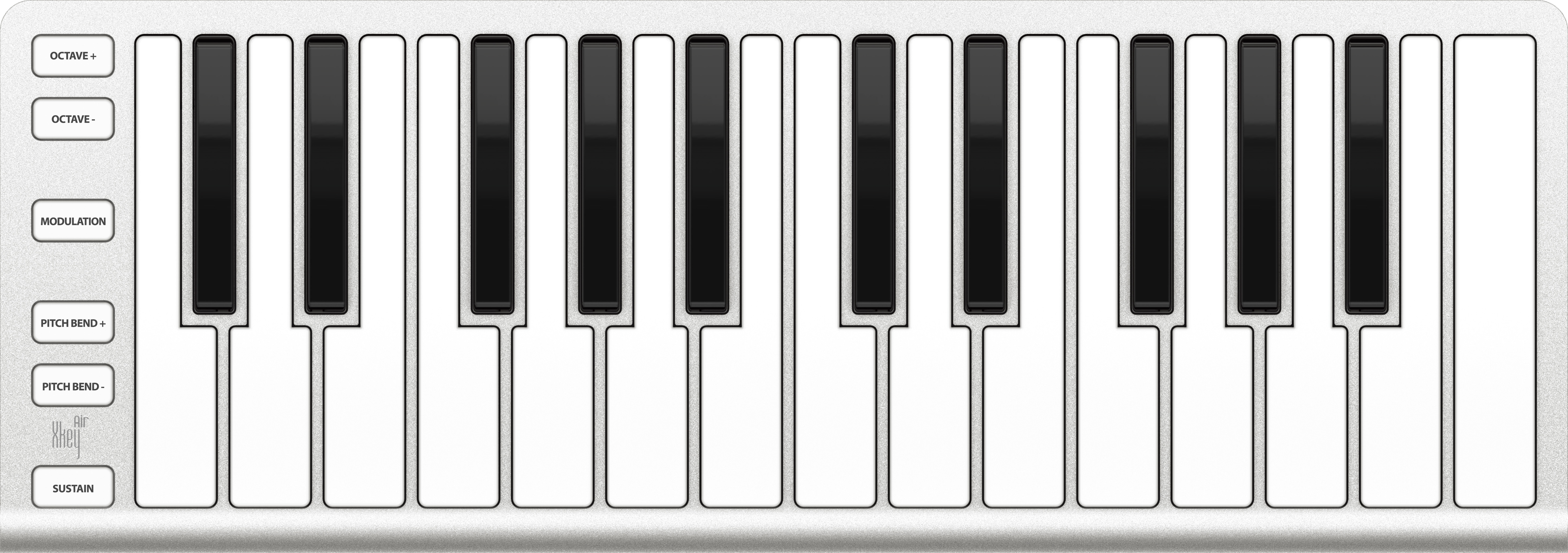 Amazon | CME PRO 25鍵 薄型ワイヤレスBluetooth MIDIキーボード